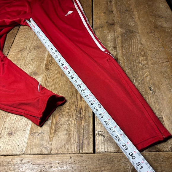 Adidas Tiro 23 Climacool Zippered Soccer Track Pants Red - Picture 6 of 8